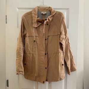 Loft Beige Utility Jacket
